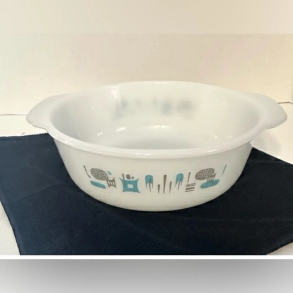 VTG Fire King Blue Heaven Baking Dish 8